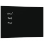 vidaXL Magnettafel Wandmontage Schwarz 30x20 cm Hartglas vidaXL Magnettafel Wandmontage Schwarz 30x20 cm Hartglas