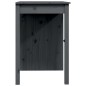 vidaXL Schreibtisch Grau 100x50x75 cm Massivholz Kiefer vidaXL Schreibtisch Grau 100x50x75 cm Massivholz Kiefer