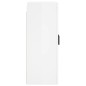vidaXL Wandschrank Hochglanz-Weiß 69,5x34x90 cm vidaXL Wandschrank Hochglanz-Weiß 69,5x34x90 cm