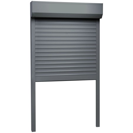 vidaXL Rollladen Aluminium 110x220 cm Anthrazit