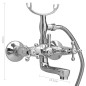 vidaXL 2-Griff-Badewannenarmatur und Handbrause Verchromt vidaXL 2-Griff-Badewannenarmatur und Handbrause Verchromt