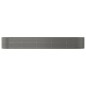 vidaXL Hochbeet Grau 447x140x68 cm Pulverbeschichteter Stahl vidaXL Hochbeet Grau 447x140x68 cm Pulverbeschichteter Stahl