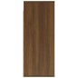 vidaXL Wandschrank Braun Eichen-Optik 80x33x80 cm Holzwerkstoff vidaXL Wandschrank Braun Eichen-Optik 80x33x80 cm Holzwerkstoff