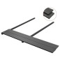 WPC Massive Terrassendielen mit Zubehör 10 m² 2,2 m Grau WPC Massive Terrassendielen mit Zubehör 10 m² 2,2 m Grau