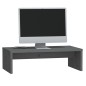 vidaXL Monitorständer Grau 50x27x15 cm Massivholz Kiefer vidaXL Monitorständer Grau 50x27x15 cm Massivholz Kiefer