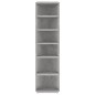 vidaXL Schuhschränke 2 Stk. Betongrau 27,5x27x102 cm vidaXL Schuhschränke 2 Stk. Betongrau 27,5x27x102 cm