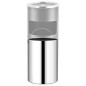 vidaXL Standaschenbecher 30 L Stahl Grau vidaXL Standaschenbecher 30 L Stahl Grau