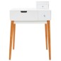 vidaXL Schminktisch mit Spiegel MDF 60 x 50 x 86 cm vidaXL Schminktisch mit Spiegel MDF 60 x 50 x 86 cm