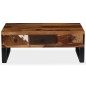 vidaXL Couchtisch Massivholz 90 x 50 x 35 cm vidaXL Couchtisch Massivholz 90 x 50 x 35 cm