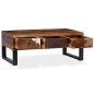 vidaXL Couchtisch Massivholz 90 x 50 x 35 cm vidaXL Couchtisch Massivholz 90 x 50 x 35 cm