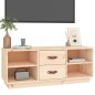 vidaXL TV-Schrank 100x34x40 cm Massivholz Kiefer vidaXL TV-Schrank 100x34x40 cm Massivholz Kiefer