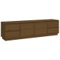 vidaXL TV-Schrank Honigbraun 176x37x47,5 cm Massivholz Kiefer vidaXL TV-Schrank Honigbraun 176x37x47,5 cm Massivholz Kiefer