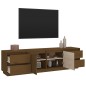 vidaXL TV-Schrank Honigbraun 176x37x47,5 cm Massivholz Kiefer vidaXL TV-Schrank Honigbraun 176x37x47,5 cm Massivholz Kiefer