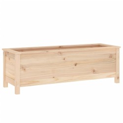 vidaXL Hochbeet 119,5x40x39 cm Massivholz Kiefer