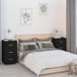 vidaXL Nachttische 2 Stk. Schwarz 40x40x75 cm Massivholz Kiefer vidaXL Nachttische 2 Stk. Schwarz 40x40x75 cm Massivholz Kiefer