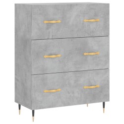 vidaXL Sideboard Betongrau 69,5x34x90 cm Holzwerkstoff