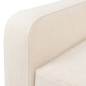 3-Sitzer-Sofa Stoff Cremeweiß 3-Sitzer-Sofa Stoff Cremeweiß