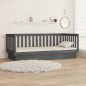 vidaXL Tagesbett Grau 100x200 cm Massivholz Kiefer vidaXL Tagesbett Grau 100x200 cm Massivholz Kiefer
