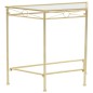 vidaXL Beistelltisch Vintage-Stil Metall 87x34x73 cm Gold vidaXL Beistelltisch Vintage-Stil Metall 87x34x73 cm Gold