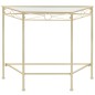 vidaXL Beistelltisch Vintage-Stil Metall 87x34x73 cm Gold vidaXL Beistelltisch Vintage-Stil Metall 87x34x73 cm Gold