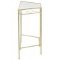 vidaXL Beistelltisch Vintage-Stil Metall 87x34x73 cm Gold vidaXL Beistelltisch Vintage-Stil Metall 87x34x73 cm Gold