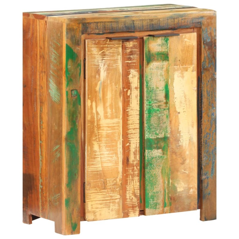 vidaXL Sideboard 59x33x75 cm Altholz Massiv vidaXL Sideboard 59x33x75 cm Altholz Massiv