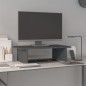 vidaXL Monitorständer Grau 50x27x15 cm Massivholz Kiefer vidaXL Monitorständer Grau 50x27x15 cm Massivholz Kiefer
