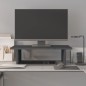 vidaXL Monitorständer Grau 50x27x15 cm Massivholz Kiefer vidaXL Monitorständer Grau 50x27x15 cm Massivholz Kiefer