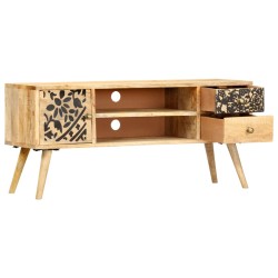vidaXL TV-Schrank 100 x 30 x 45 cm Massivholz Mango