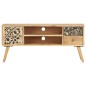 vidaXL TV-Schrank 100 x 30 x 45 cm Massivholz Mango vidaXL TV-Schrank 100 x 30 x 45 cm Massivholz Mango