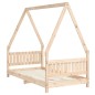 vidaXL Kinderbett 80x160 cm Massivholz Kiefer vidaXL Kinderbett 80x160 cm Massivholz Kiefer