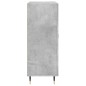 vidaXL Sideboard Betongrau 69,5x34x90 cm Holzwerkstoff vidaXL Sideboard Betongrau 69,5x34x90 cm Holzwerkstoff
