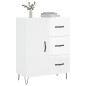vidaXL Sideboard Hochglanz-Weiß 69,5x34x90 cm Holzwerkstoff vidaXL Sideboard Hochglanz-Weiß 69,5x34x90 cm Holzwerkstoff