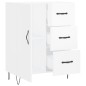 vidaXL Sideboard Hochglanz-Weiß 69,5x34x90 cm Holzwerkstoff vidaXL Sideboard Hochglanz-Weiß 69,5x34x90 cm Holzwerkstoff