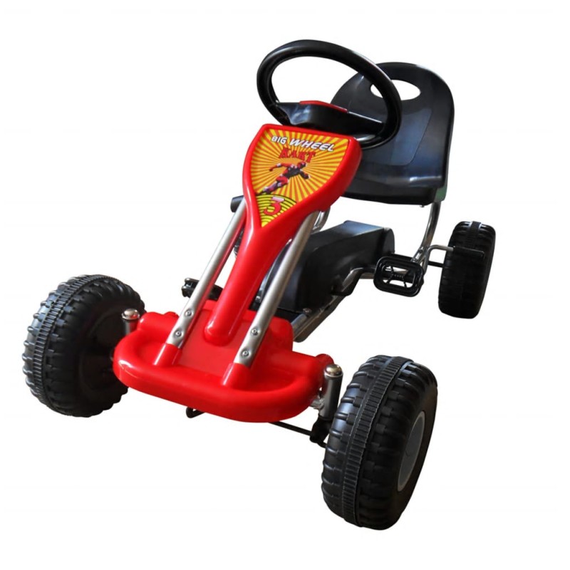 vidaXL Pedal Go-Kart Rot vidaXL Pedal Go-Kart Rot