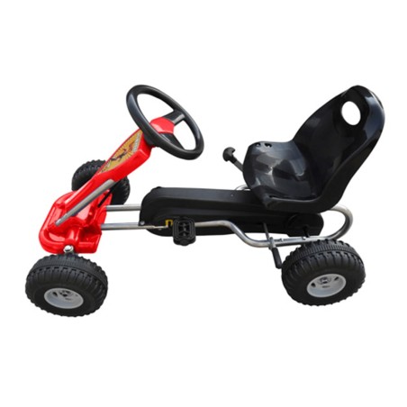 vidaXL Pedal Go-Kart Rot