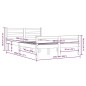 vidaXL Massivholzbett Weiß 120x190 cm vidaXL Massivholzbett Weiß 120x190 cm