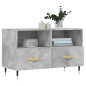 vidaXL TV-Schrank Betongrau 80x36x50 cm Holzwerkstoff vidaXL TV-Schrank Betongrau 80x36x50 cm Holzwerkstoff