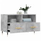 vidaXL TV-Schrank Betongrau 80x36x50 cm Holzwerkstoff vidaXL TV-Schrank Betongrau 80x36x50 cm Holzwerkstoff