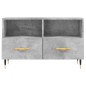 vidaXL TV-Schrank Betongrau 80x36x50 cm Holzwerkstoff vidaXL TV-Schrank Betongrau 80x36x50 cm Holzwerkstoff