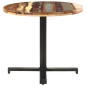 vidaXL Bistrotisch Rund Ø80x75 cm Altholz Massiv vidaXL Bistrotisch Rund Ø80x75 cm Altholz Massiv