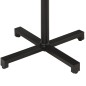 vidaXL Bistrotisch Rund Ø80x75 cm Altholz Massiv vidaXL Bistrotisch Rund Ø80x75 cm Altholz Massiv