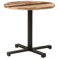 vidaXL Bistrotisch Rund Ø80x75 cm Altholz Massiv vidaXL Bistrotisch Rund Ø80x75 cm Altholz Massiv