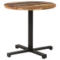 vidaXL Bistrotisch Rund Ø80x75 cm Altholz Massiv vidaXL Bistrotisch Rund Ø80x75 cm Altholz Massiv