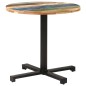vidaXL Bistrotisch Rund Ø80x75 cm Altholz Massiv vidaXL Bistrotisch Rund Ø80x75 cm Altholz Massiv