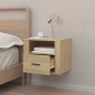 vidaXL Wand-Nachttisch Sonoma-Eiche 50x36x40 cm vidaXL Wand-Nachttisch Sonoma-Eiche 50x36x40 cm