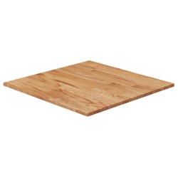 vidaXL Tischplatte Quadratisch Hellbraun 60x60x1,5cm Behandelte Eiche