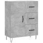 vidaXL Sideboard Betongrau 69,5x34x90 cm Holzwerkstoff vidaXL Sideboard Betongrau 69,5x34x90 cm Holzwerkstoff