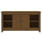 vidaXL TV-Schrank Honigbraun 103x36,5x52 cm Massivholz Kiefer vidaXL TV-Schrank Honigbraun 103x36,5x52 cm Massivholz Kiefer