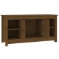 vidaXL TV-Schrank Honigbraun 103x36,5x52 cm Massivholz Kiefer vidaXL TV-Schrank Honigbraun 103x36,5x52 cm Massivholz Kiefer
